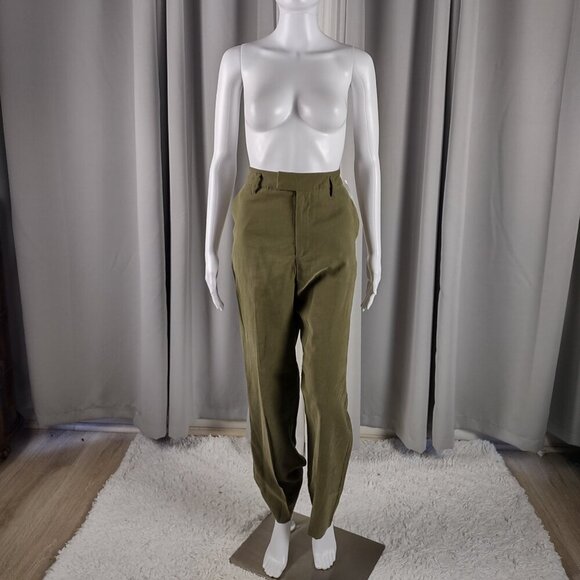 a new day Pants - A New Day Women's Lightweight Elastic Waist Olive Green Chino Pants Sz 10R (NWT)